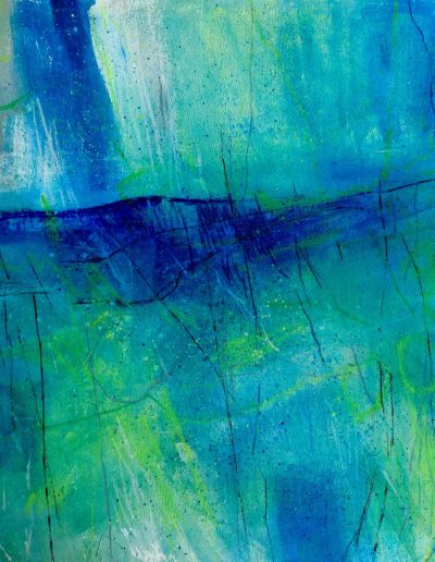 Jacqueline Quinn, 'Time Passing', 40x40cms, Acrylic on Board
