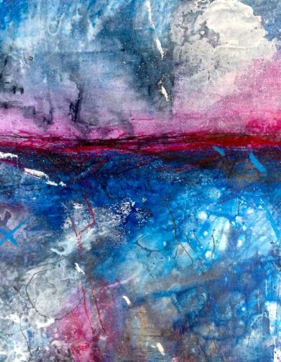 Jacqueline Quinn, 'Wild World', 30x30cms, Acrylic on Board